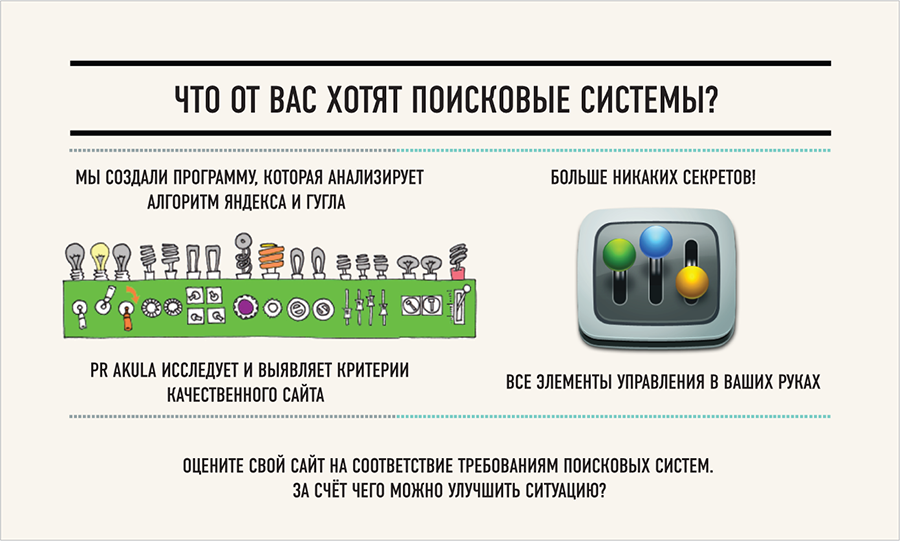 Алгоритм поискового продвижения в ТОП 10 - элементы управления раскруткой сайта у Вас в руках